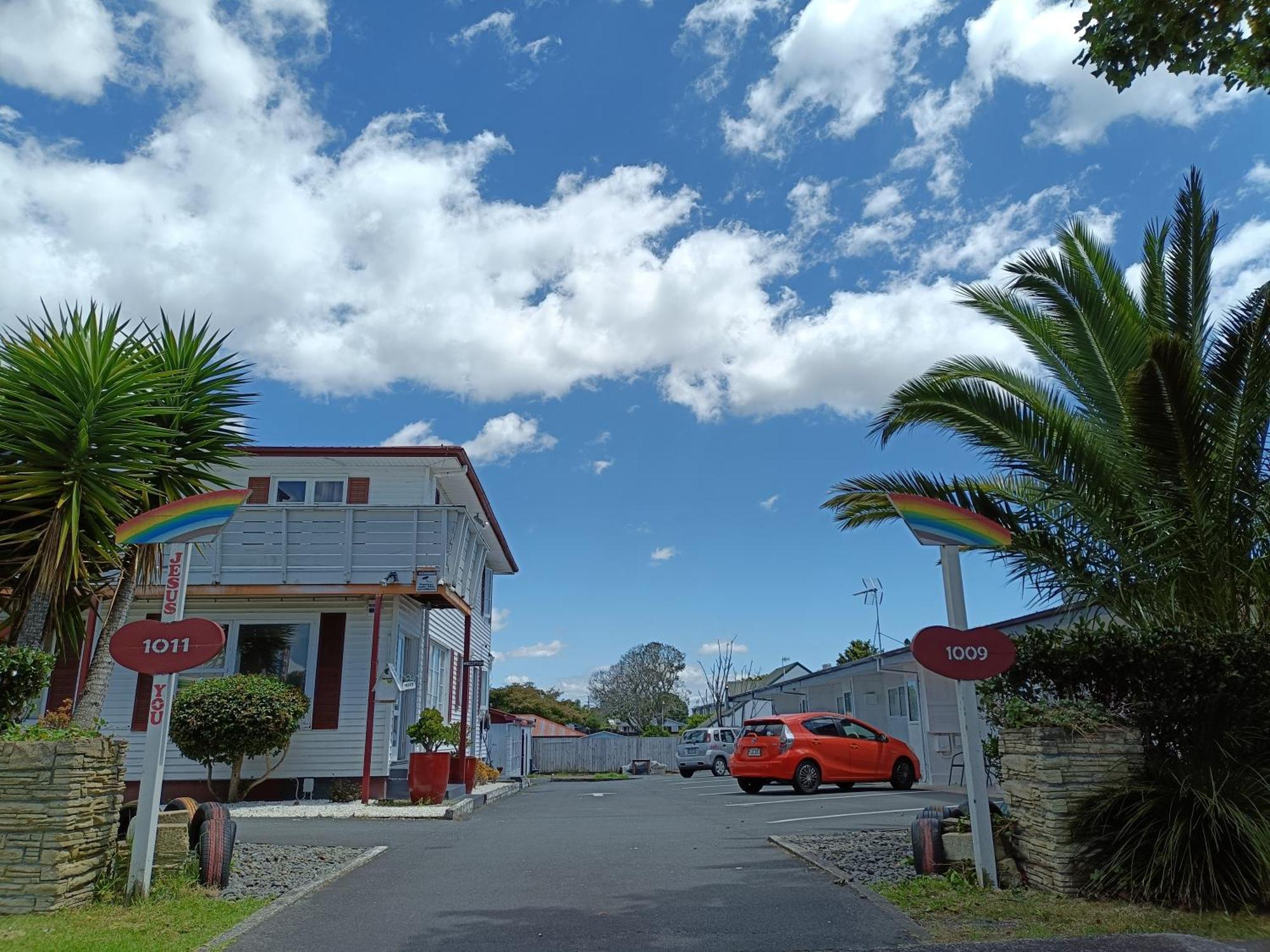 Rainbow Motel & Guest House Tauranga Exteriör bild